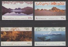 AUSTRALIA SG1582/5 1996 WORLD HERITAGE SITES MNH