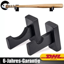 2X Baseballschl&auml;ger Vitrine Halter Horizontale Baseballschl&auml;ger Wandhalterung