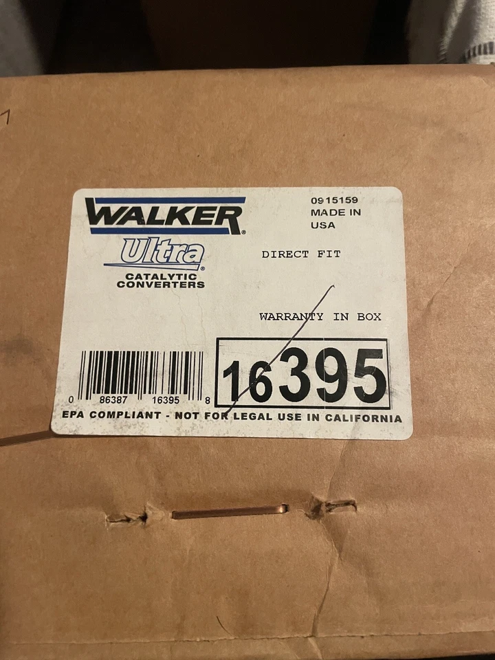 Convertidor catalítico-EPA Walker 16395 ajuste directo Kia, Hyundai Foto 2 de 4