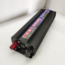 2600W Power Inverter Pure Sine Wave Single Digital Screen 220V for Home Field