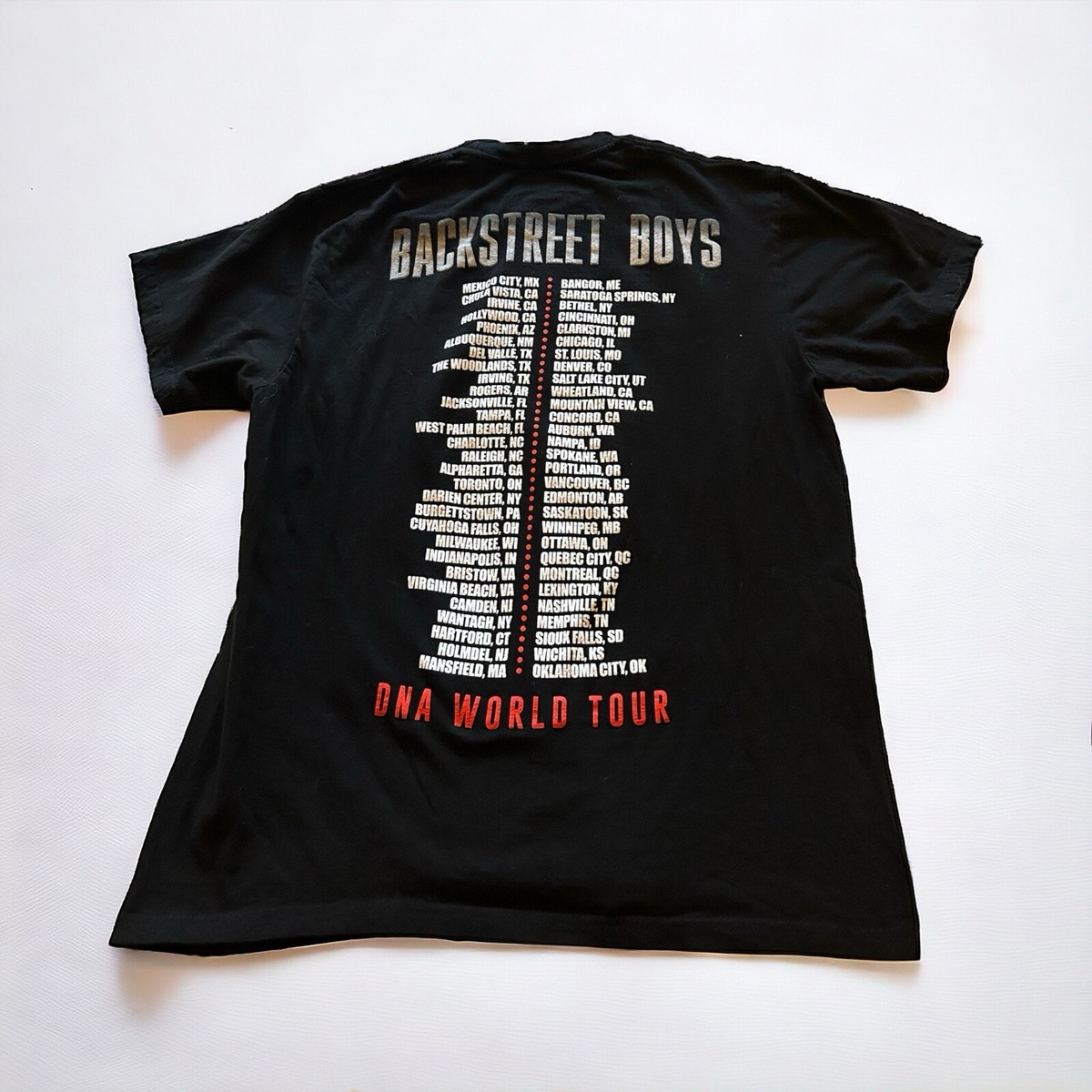 トップス Backstreet Boys DNA World Tour L/S Tee Amazon.com: Backstreet Boys – DNA World Tour Long Sleeve T
