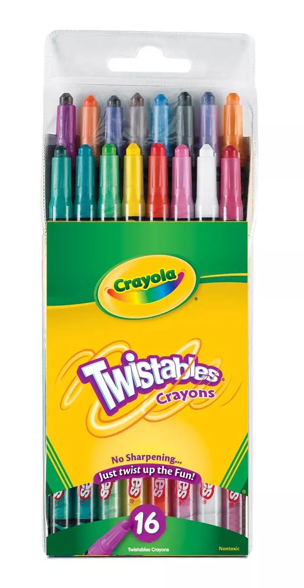 Crayola Twistables Crayons - 16 pack - (16 Twistable Crayola Crayons)