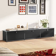 Classic Replica Modern Metal Storage Cabinet Sideboard Door For Living Room