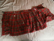 All Wool Laird Portch Of Scotland Mens Wool Kilt Size 26 to 27 Aprox