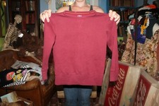 Boys Small Burgundy Sweatshirt Athletic Works 6-7