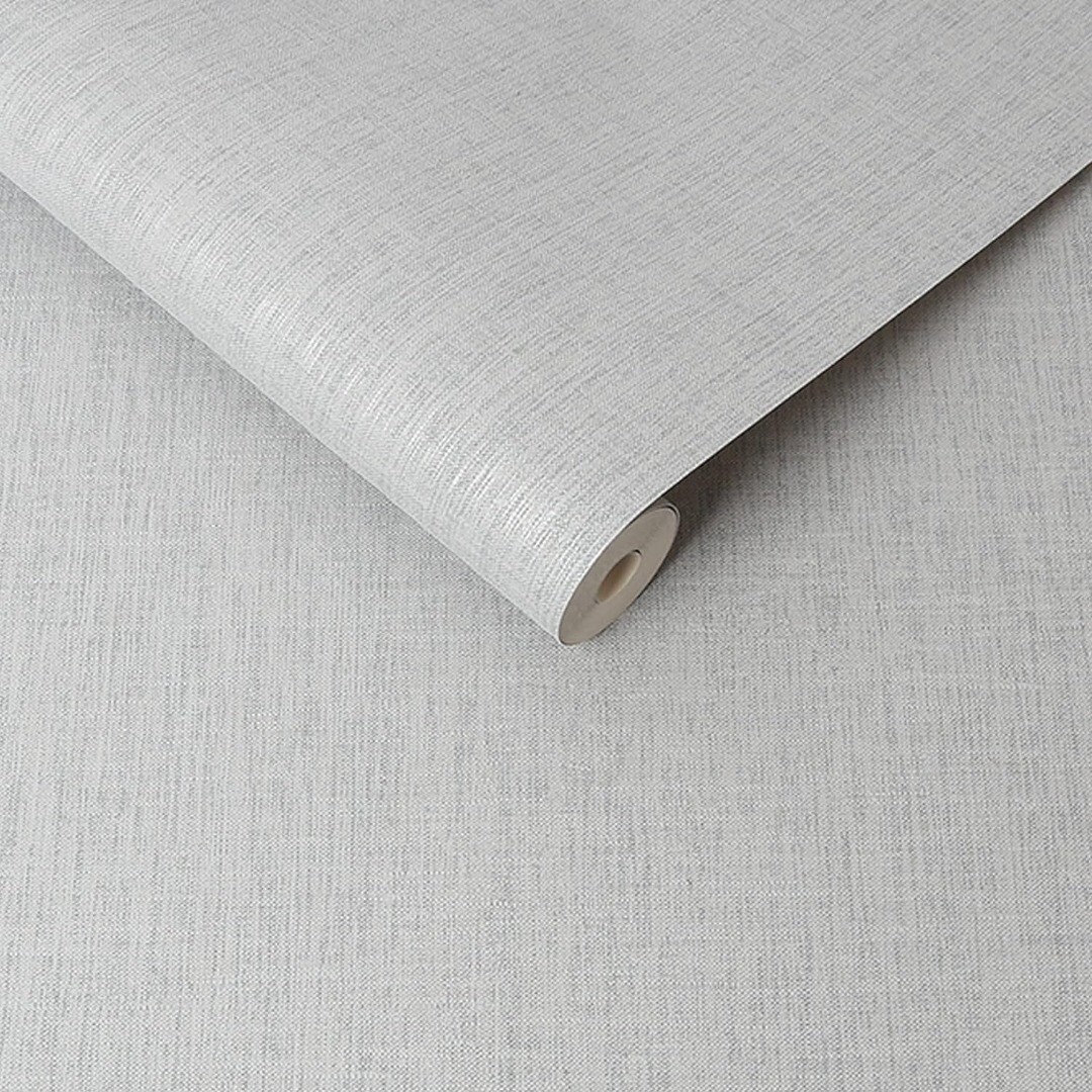Superfresco Colours Linen Glitter Plain Slated Grey Wallpaper  - 115086
