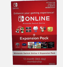 Gift Card 12 Month Family Plan Nintendo Switch Expansion Pass