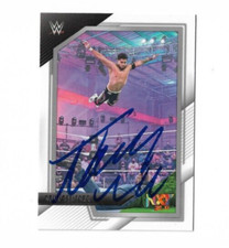 WWE NXT CRUZ DEL TORO  Signed 2022 Panini NXT 2.0 Card
