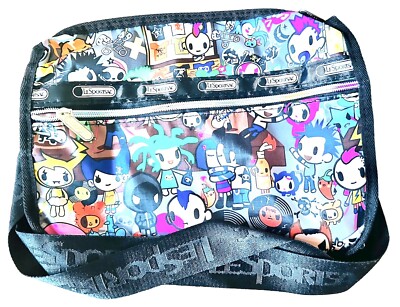 LeSportsac Tokidoki Concerto Punk Carezza Messenger Bag W
