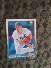 2015 Topps...Series 1...Daisuke Matsuzaka #133...Base...New York Mets