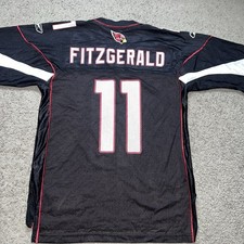 Vintage Larry Fitzgerald 11 Arizona Cardinals NFL Reebok On Field Jersey Size M