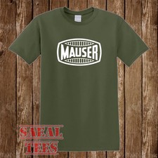 Mauser Guns Firearms Men's Army Green Size S-5XL