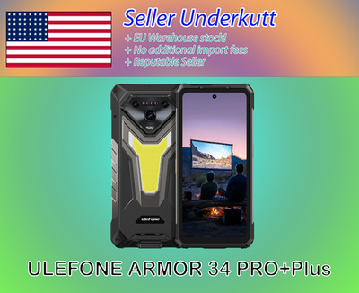 ULEFONE ARMOR 34 PRO+Plus 5G 6.95''IPS 16/512GB 25500mAh Projector Phone By Fedex