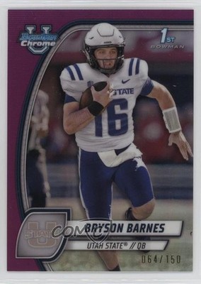 2024 Bowman U Chrome Fuchsia Refractor 64/150 Bryson Barnes #29 1k9t