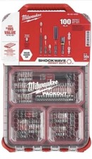 tool 48-32-4082 Impact-Duty Alloy Steel Driver Bit Set with PACKOUT Case 100-Pi
