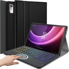 DKAHOEE Backlit Touchpad Keyboard Case for Lenovo Tab P11 2nd Gen 11.5" multi