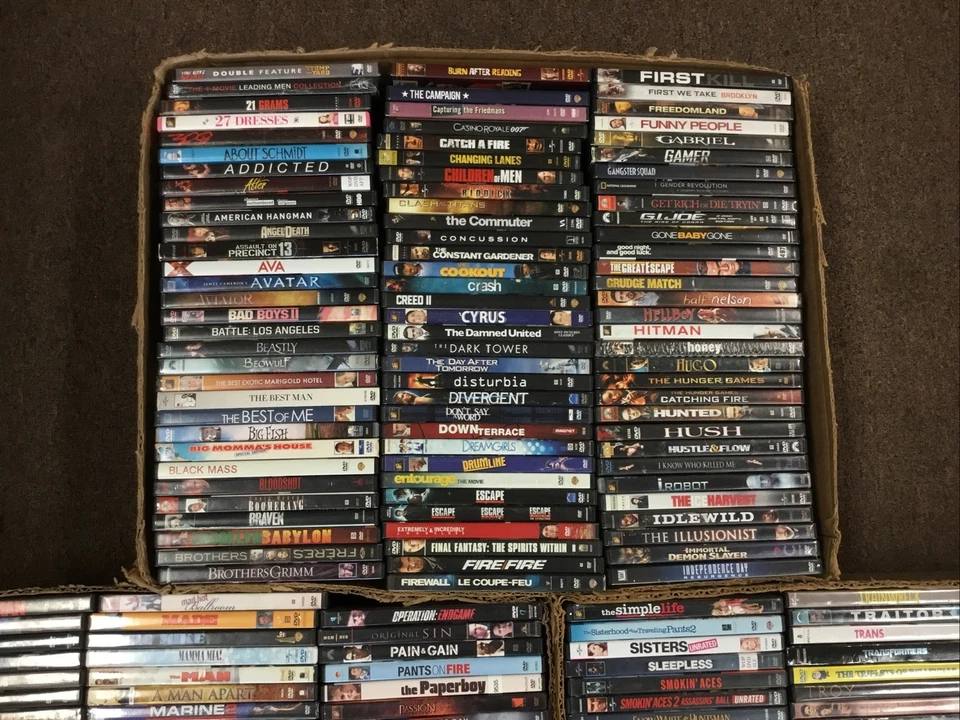 #3 Random DVD You Pick Choose Movies, Combined Ship Lot Comedy Action Thriller Foto 2 de 4