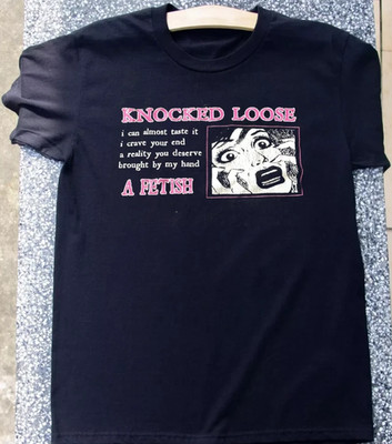 Knocked Loose I Can't Almost Taste It Shirt Short Sleeve S-5XL Black 1VT0032
