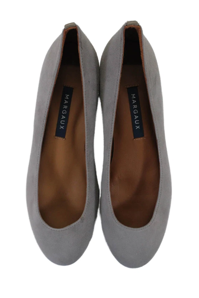 Margaux Niñas Gamuza Texturizada Sin Cordones Informales Pisos Gris Talla 34 EUR Foto 2 de 4