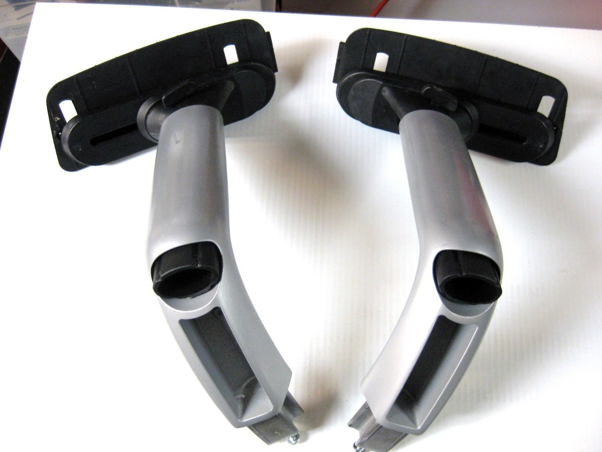 Haworth Zody Arm Replacement gray/silver, 4D Adjustable Arms