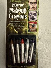Halloween Horror Makeup - Six Crayons - Pirate Vampire Zombies Cosplay NEW