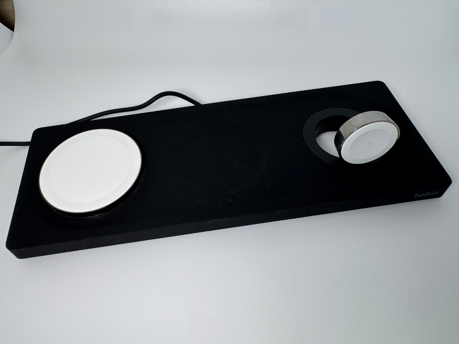 Belkin BOOSTCHARGE PRO 15W 3-in-1 Wireless Charging Pad with MagSafe - Black