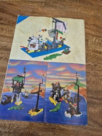 LEGO PIRATES 6296 SHIPWRECK ISLAND INSTRUCTIONS MANUAL ONLY 1996