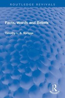 Facts, Words And Beliefs Timothy L. S. Sprigge Taschenbuch Englisch 2024