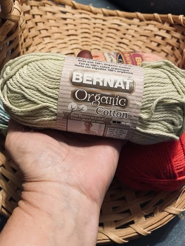5 Skeins Cotton Yarn- Mixed Lot- Nice Colors! image 3