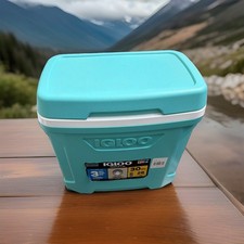Igloo 30qt Profile Li Bail Cooler Teal Cool Riser Technology Improves Cooling