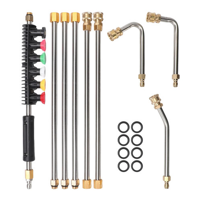 #ad Pressure Washer Extension Wand Upgrade 9 Pack Power Washer Lance with 6 Nozz... $48.69