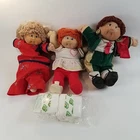 Cabbage Patch Kids Lot of 3 World Traveller Asia Matador Head Mold 7 Diapers