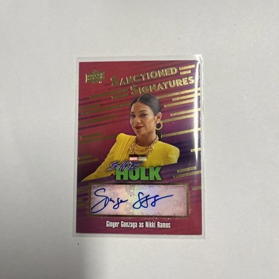 2024 UD Marvel Studios Series 1 She-Hulk ~ Ginger Gonzaga as Nikki Ramos Auto