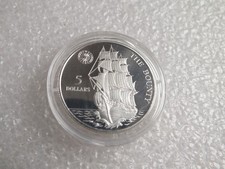 Coin - 5 Dollars - THE BOUNTY - NIUE - Sailing Ship - Silver - 1992 - MG 41