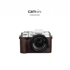 Cam-in Genuine Leather Camera Half Case Bag Cover For  Fuji XT50 X-T50