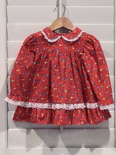 Vintage Disney Winnie The Pooh 2T Toddler Baby Girl Dress New Lace Calico