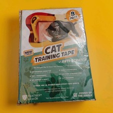 Cat Training Tape Anti-Scratch 8 Pack Large-Med Variety Panther Armor New
