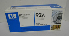 HP 92A Toner Cartridge, 2500 Page Yield, Black -  C4092A FOR 1100 &amp; 3200 -New