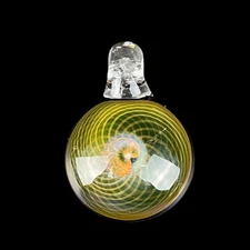 Fumechello Glass Pendant - American Made Glass Art