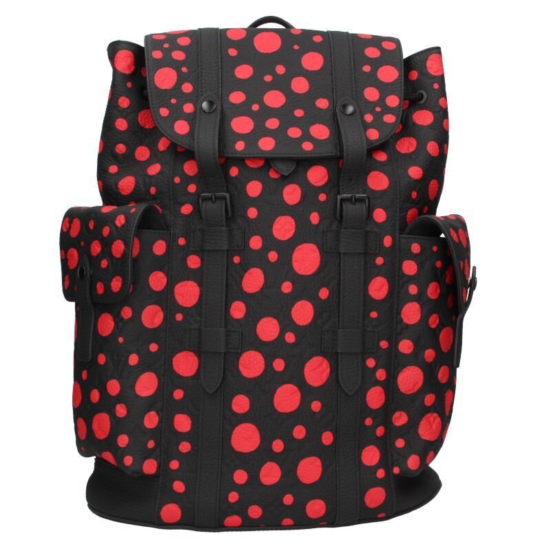 Louis Vuitton Backpack Yayoi Kusama M21978 Christopher MM Monogram Infinity Dot
