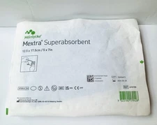 Molnlycke 610100 Mextra superabsorbent 5 x 7" pads, Lot of 8 New Exp. 9/2026