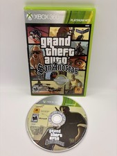 Grand Theft Auto: San Andreas Xbox 360 Tested No Manual