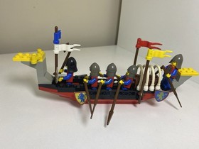 Vintage1987 Lego Castle Lion Knights Viking Voyager Set 6049