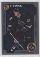 2000-01 Pacific Vanguard In Focus Daniel Sedin #19 HOF 1o3