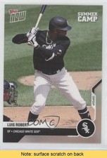 2020 Now Road to Opening Day Summer Camp Luis Robert (No Rookie Emblem) READ 0c3