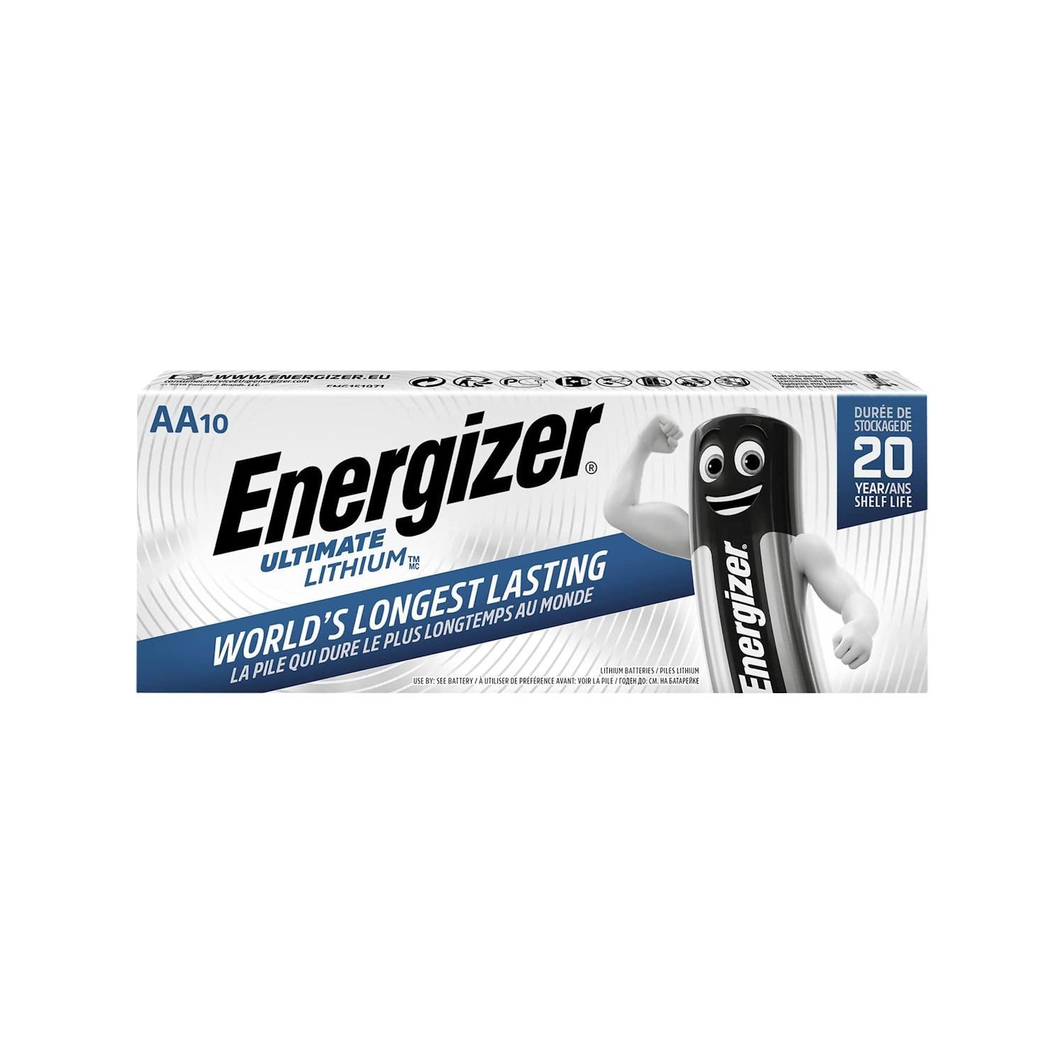 Energizer Ultimate Lithium AA Batteries 10 Pack For Smart Home Devices - Image 10