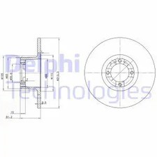 Disque de frein Rover 220