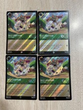 x4 DISNEY LORCANA BUZZ LIGHTYEAR SPACE RANGER 57/P3 TOY STORY 5 FOIL AMC 2026 MT