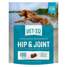 VetIQ Maximum Strength Hip and Joint Chews Supplement for Dogs 180 ct 
