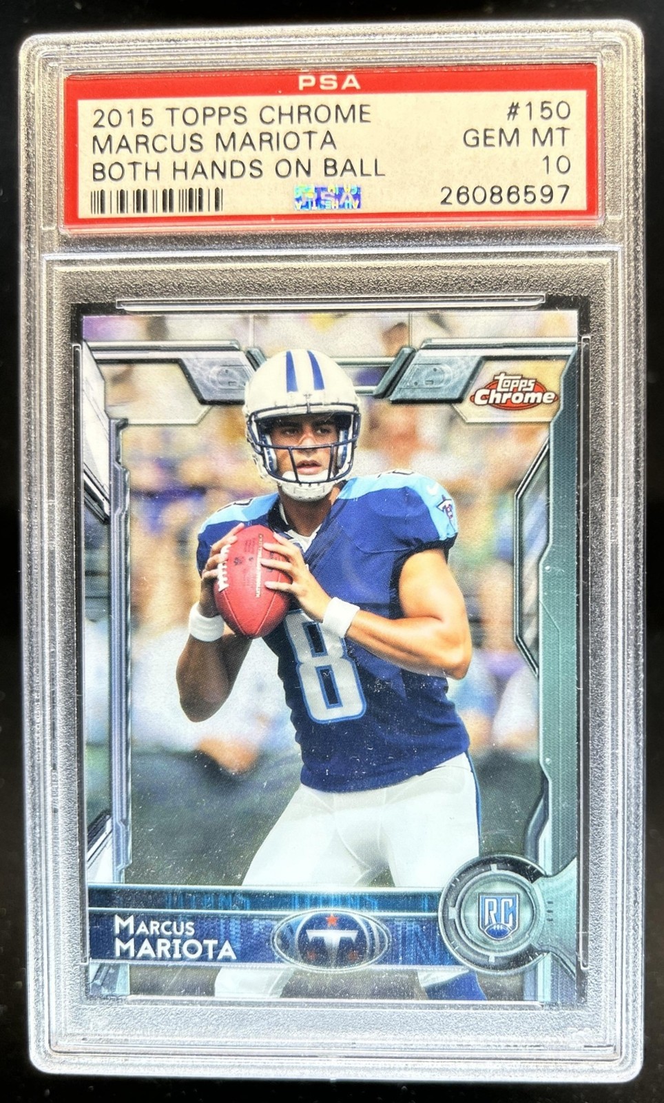 Marcus Mariota Topps Mega Chrome #2 Base